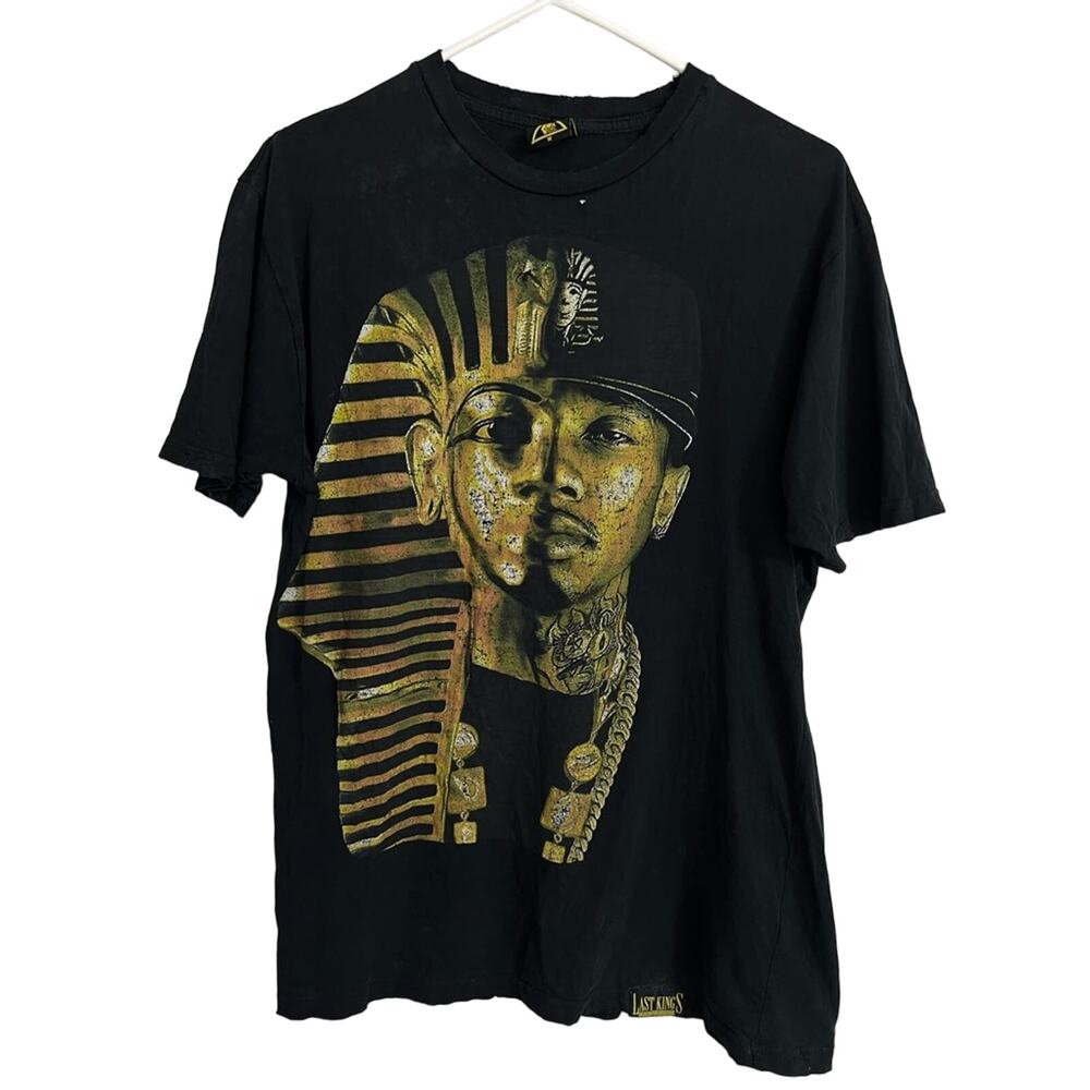 Vintage Rare Official Last Kings Tyga T - Raww Shirt Sz M Rap Tee MADE IN USA